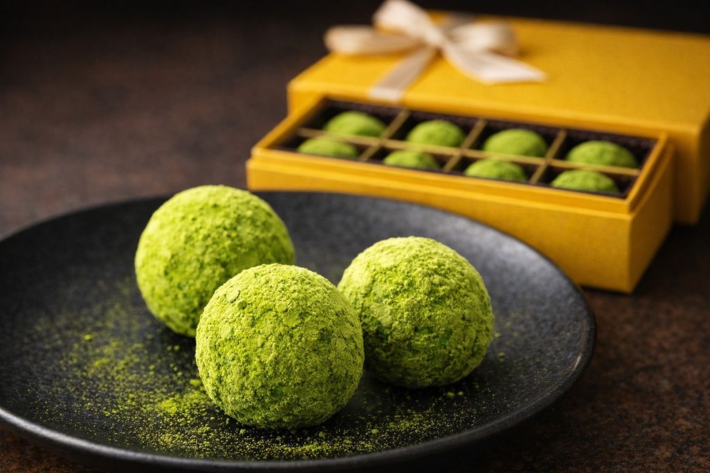 【和心】濃抹茶トリュフ 4個入り 〜五代名茶【朝宮抹茶おくみどり使用】〜  バレンタイン2026 1