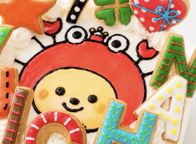 純生苺ショート イラストケーキ アイシングクッキーケーキ 4号 12cm ギフトに最適 6