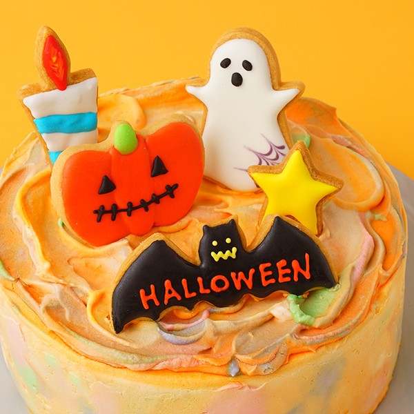 カラフルハロウィンナイト苺デコ 6号 ハロウィン2025（THE