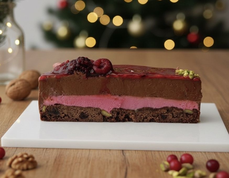 残り2台  12／16現在】(卵、乳、小麦不使用 ヴィーガンスイーツ ボタニカルベリーショコラ  【限定50台】白砂糖不使用 グルテンフリー《ヴィーガンケーキ》《無添加》《アレルギー配慮》 5