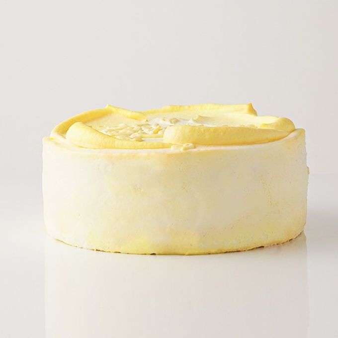 【美味宣言】名前付き選べるアイシングクッキー 生クリーム絞り飾り センイルケーキ（黄） クリームカラーは5色から選べます 5号 3