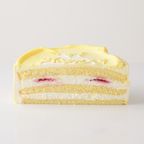 【美味宣言】選んで楽しい アイシングクッキー 生クリーム絞り飾り センイルケーキ（黄） クリームカラーは5色から選べます 5号 4