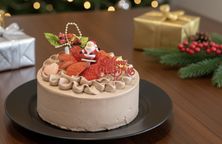 【美味宣言】純生チョコレートクリスマス  苺ショート ６号 【甘味すっきり、体に優しいスイーツを】残り9個/30 6号 18cm クリスマス2025 2