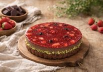 【卵、乳、小麦、白砂糖不使用、グルテンフリースイーツ】フランボワーズショコラ 京豆腐仕込み】 5号 15cm ～京豆腐をベース作り上げたショコラケーキ～《ヴィーガンスイーツ》 《無添加》《アレルギー配慮》  1