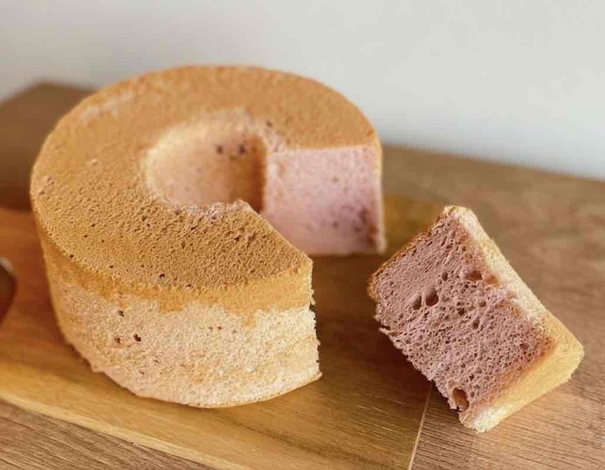 季節替わり ～春苺爛漫～ 高級生シフォンケーキ 17cm  2