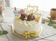 lovelyベアー純生苺ショート 選べるアイシングクッキーケーキ 5号 選んで楽しい！！  ギフトに最適 1