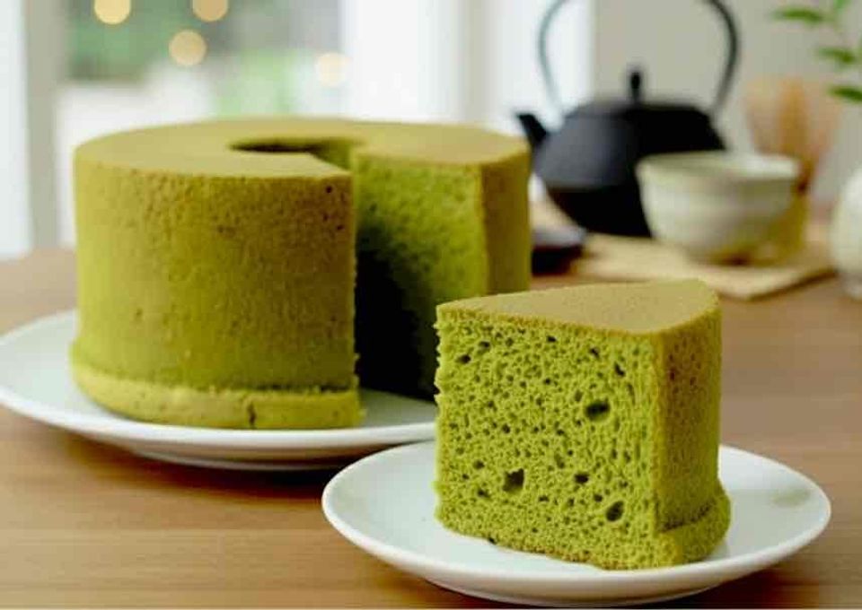 ～京抹茶のやすらぎ～ 高級生シフォンケーキ 17cm   バレンタイン2026 2