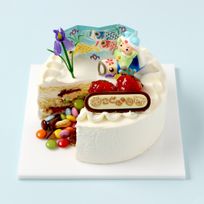 【2度笑顔と楽しめる】 金太郎 サプライズギミック デコレーションケーキ 4号 12cm