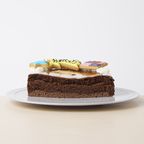 とろけるクラシックショコラ 似顔絵ケーキ アイシングクッキーケーキ イラストケーキ 5号 ギフトに最適 4