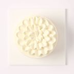【低甘味、低脂肪の体に優しいヨーグルトクリーム】【名前文字付】  エレガントネイキッドケーキ 選べるアイシングクッキー ファーストバースデー  5号 15cm スマッシュケーキとしても最適！ 4