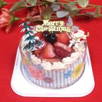 チョコ生クリーム苺デコ5号/苺サンド クリスマス2025 1