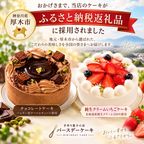 NEW チョコレートケーキ 4号 ベルギー産チョコ 半解凍でとろける バースデーケーキ お誕生日 #ふわひん  厚木市ふるさと納税返礼品に採用 2