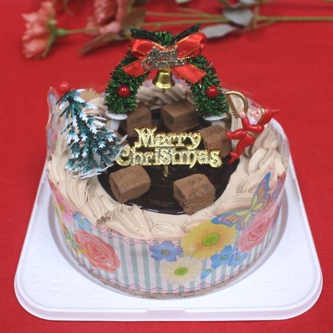 ショコラデコ6号/生チョコ飾り/ベルギー産チョコ クリスマス2025 1