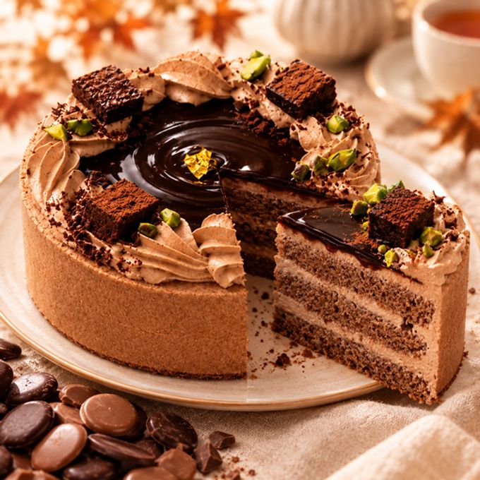 お歳暮・冬ギフト 純生クリーム苺＆ベルギーチョコレートケーキ 食べ比べ3号2個セット｜半解凍で楽しむ新食感 #ふわひん お歳暮2026 4