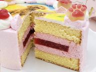 選べる6色のカラフルクリーム！わんこ・にゃんこフォトケーキ 3号 9cm 7