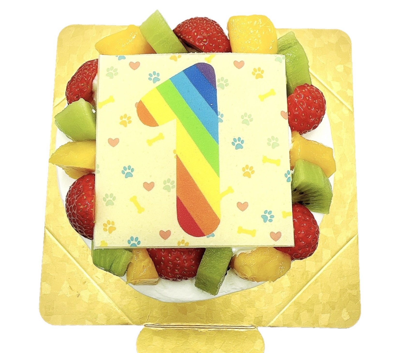 cakeさん専用 わんちゃん用EWP対応 大型犬用 デコ盛りワンコ Number Birthday