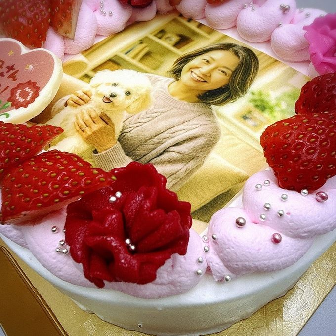 母の日フォトケーキ生クリーム 4号 12cm 母の日2026 4