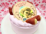 ひなまつり わんこ＆にゃんこポップアップ写真ケーキ 3号 9cm ひな祭り2026 3