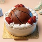 選べる3種の立体ボールケーキ 4号 12cm （サッカー・バレー・バスケ） 3