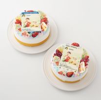 インスタフォトケーキ 生クリーム 5号 15cm