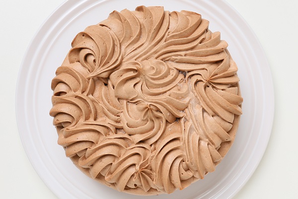 乳製品・小麦粉除去可能 チョコクリームデコレーションケーキ 4号 12cm 2