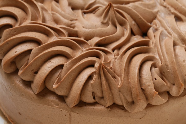乳製品・小麦粉除去可能 チョコクリームデコレーションケーキ 4号 12cm 6