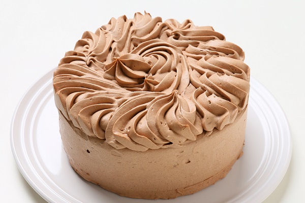 乳製品・小麦粉除去可能 チョコクリームデコレーションケーキ 6号 18cm 1