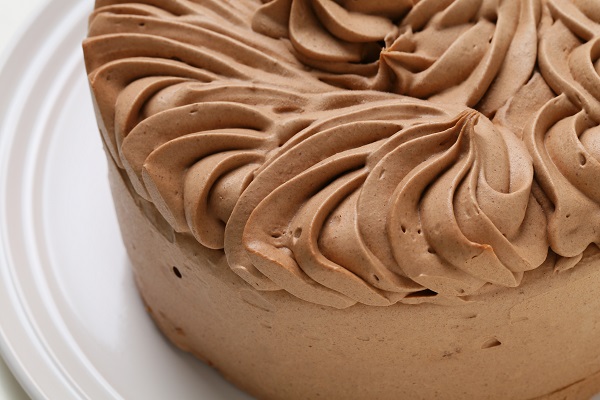 乳製品・小麦粉除去可能 チョコクリームデコレーションケーキ 5号 15cm 7