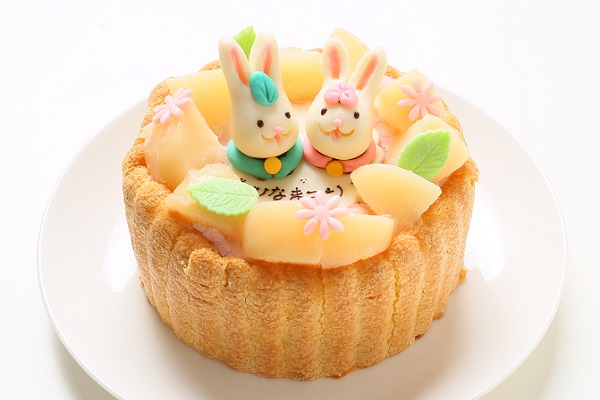  初節句におすすめな乳幼児ヨーグルトケーキ 4号 12cm