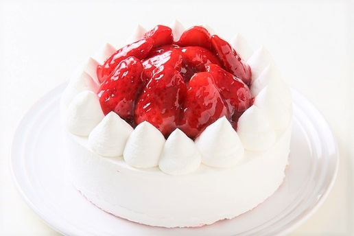 卵・乳製品・小麦粉除去可能 苺デコレーションケーキ