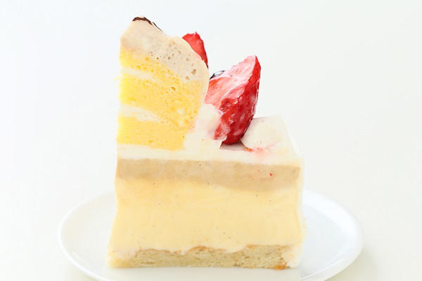 立体アイスクリームケーキ（似顔絵…肩から上の製作を致します） 5号 15cm 3