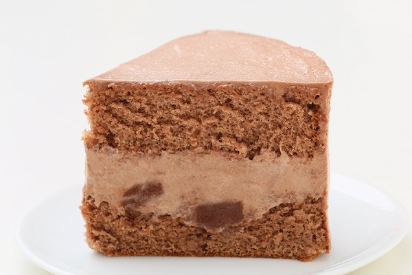 イラストケーキ チョコ生クリーム 5号 15cm 4