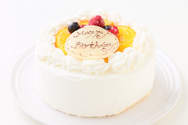 生クリームデコレーションケーキ 5号 15cm