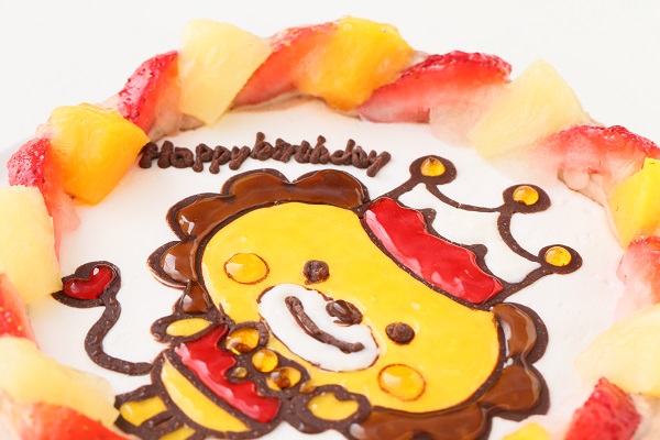 キャラクターケーキ チョコ生クリーム 4号 12cm ※フルーツのトッピングはありません 6