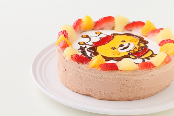 キャラクターケーキ チョコ生クリーム 4号 12cm ※フルーツのトッピングはありません 8