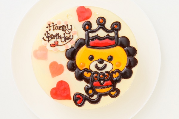 米粉のキャラクターデコレーション 半熟スフレチーズ 5号 15cm