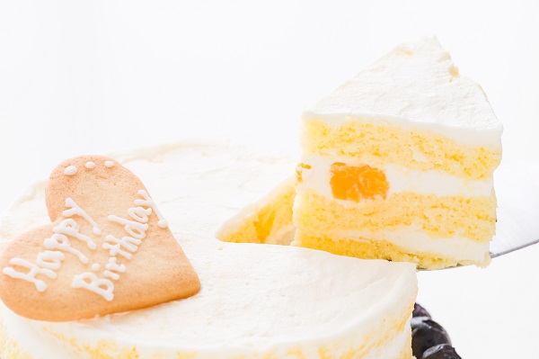 トランプアイシングクッキーのネイキッドケーキ 下段7号+上段6号