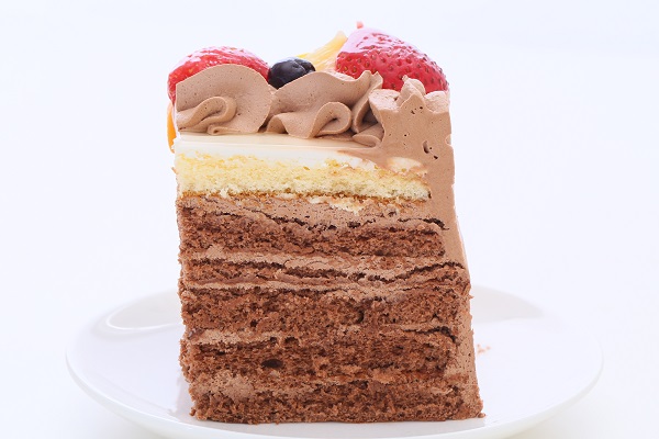 写真ケーキ チョコクリーム SDX 26cm×37cm 4
