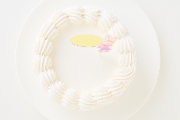 グルテンフリー対応 卵・乳製品・小麦粉不使用 クリーム ホールケーキ 5号 15cm 母の日2024 3