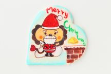 クリスマス2021 キャラクタークッキープレート付き x'masガトーショコラ 5号 15cm 8