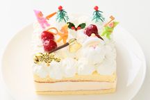 クリスマスケーキ2022 ホワイトクリスマス 12cm×12cm 3