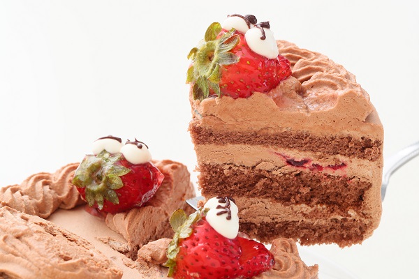 【美味宣言】生チョコ苺ショート 写真ケーキ  フォトケーキデコレーション 5号 15cm 【オプション選択でオリジナルデザインに！】【お好きなイラストも人気です】【当日OKです】 3