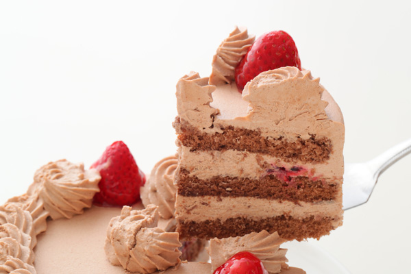 生チョコショート Lovelyアイシングクッキーケーキ 6号 18cm