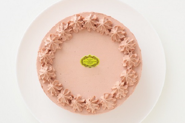 卵・乳・小麦除去可能 米粉のふんわりショコラ チョコ味 お米クッキー付き 5号 15cm 4
