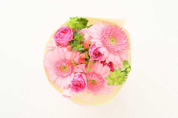 マジカルブーケ S ピンク・ラッピングを解かずにそのまま飾れる不思議な花束・誕生日などお祝いに 3