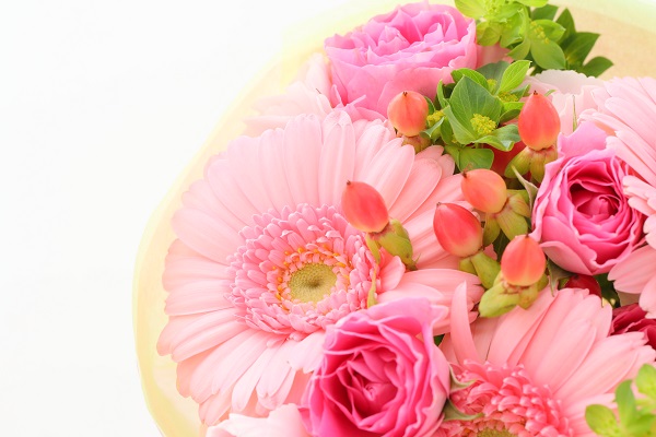 マジカルブーケ S ピンク・ラッピングを解かずにそのまま飾れる不思議な花束・誕生日などお祝いに 6