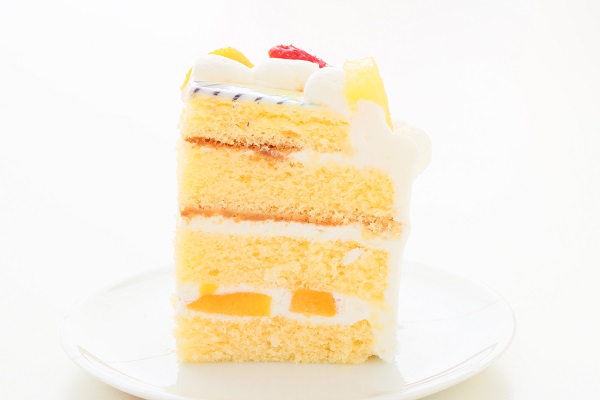 写真ケーキ グルテンフリーケーキ豆乳クリーム 4号 12cm×12cm ベビー&キッズ 4