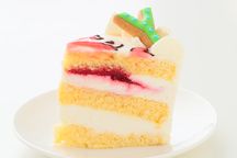 純生苺ショート イラストケーキ アイシングクッキーケーキ 6号 18cm ギフトに最適 6