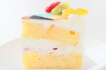 ブライダルパーティ専用写真ケーキ 生クリーム 5号 15cm 6