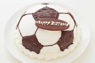 立体サッカーボールケーキ 5号 15cm